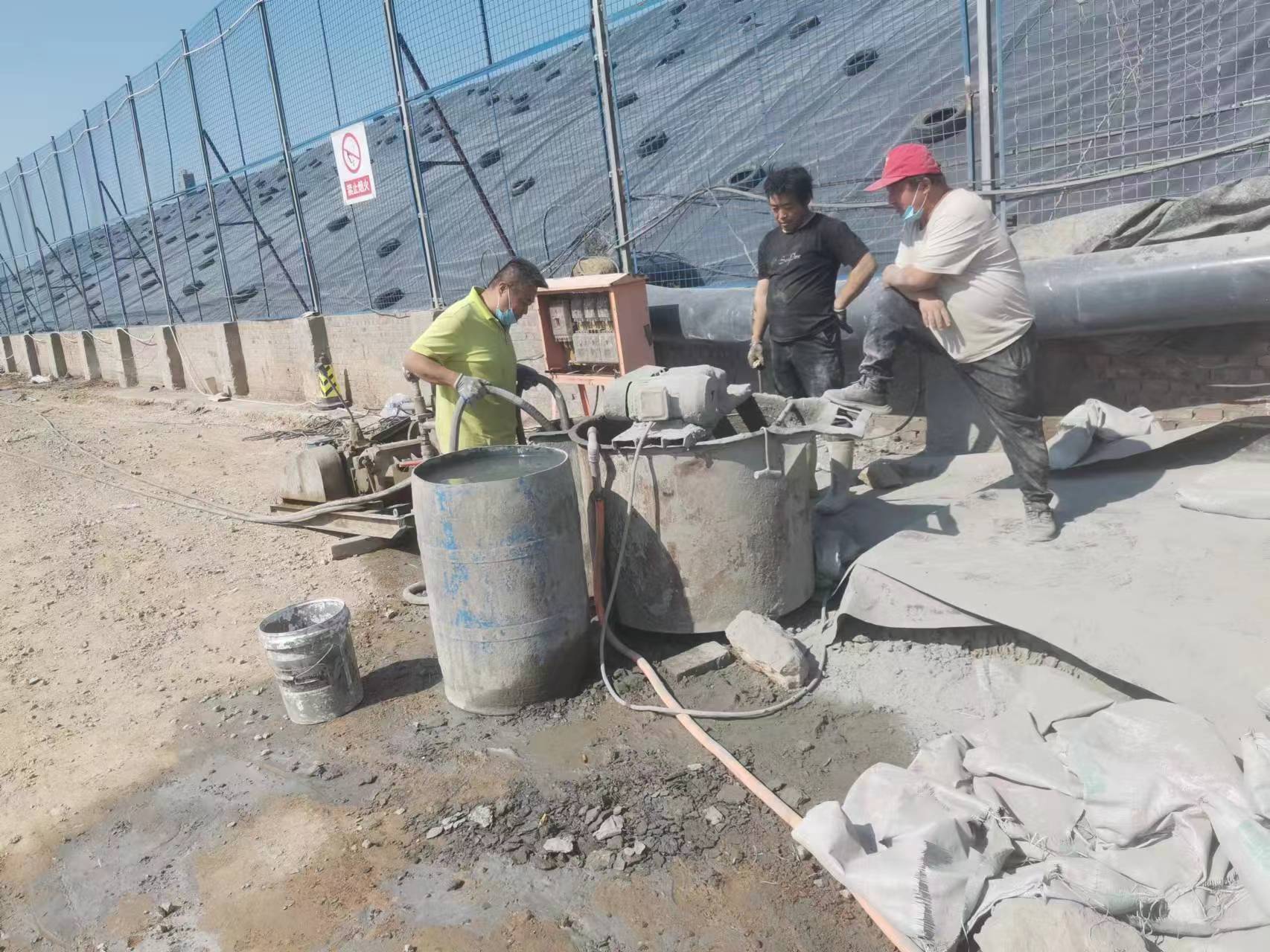 平定袖阀管注浆